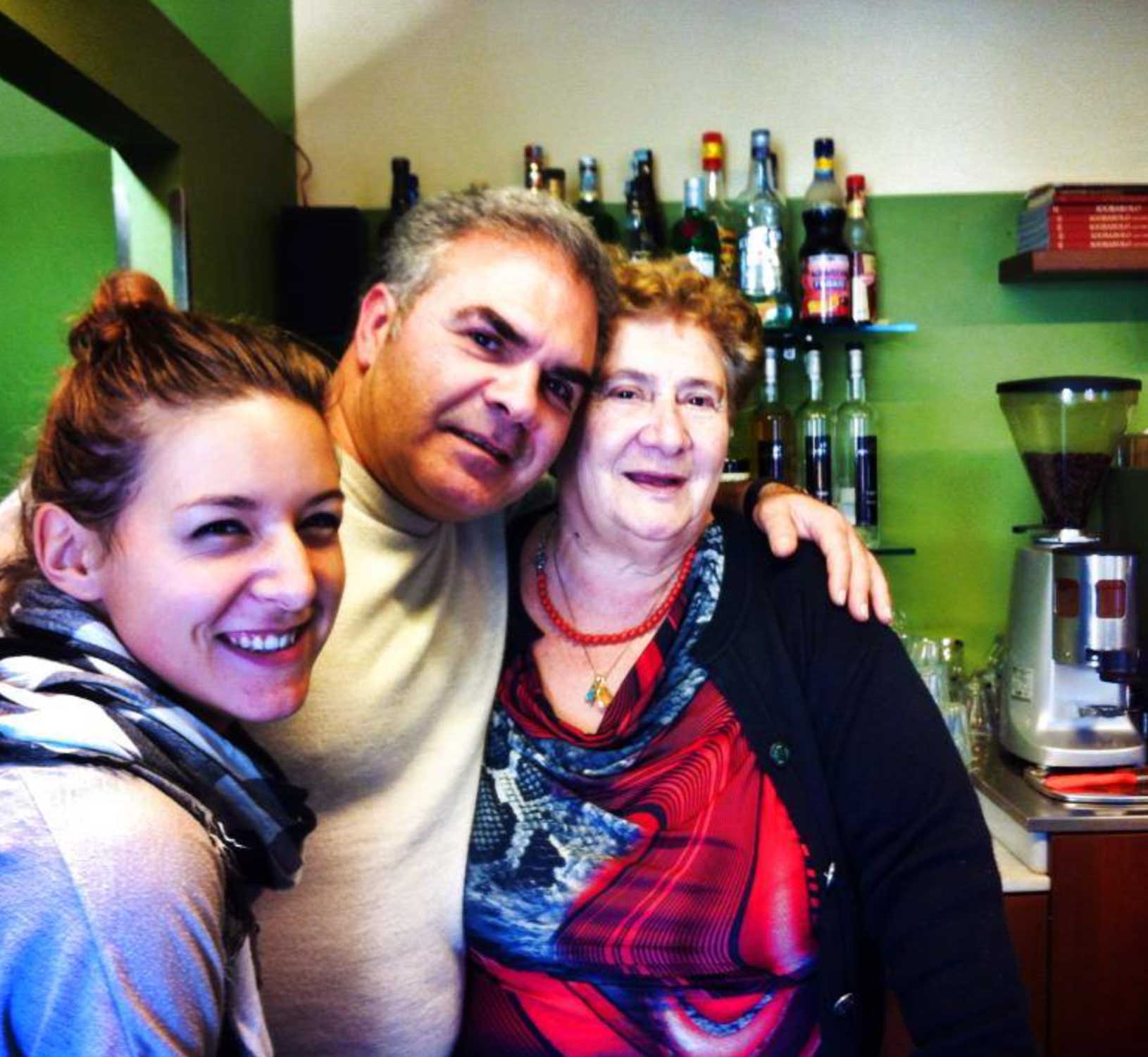 Renza alla Terrazza insieme a Franco Neri